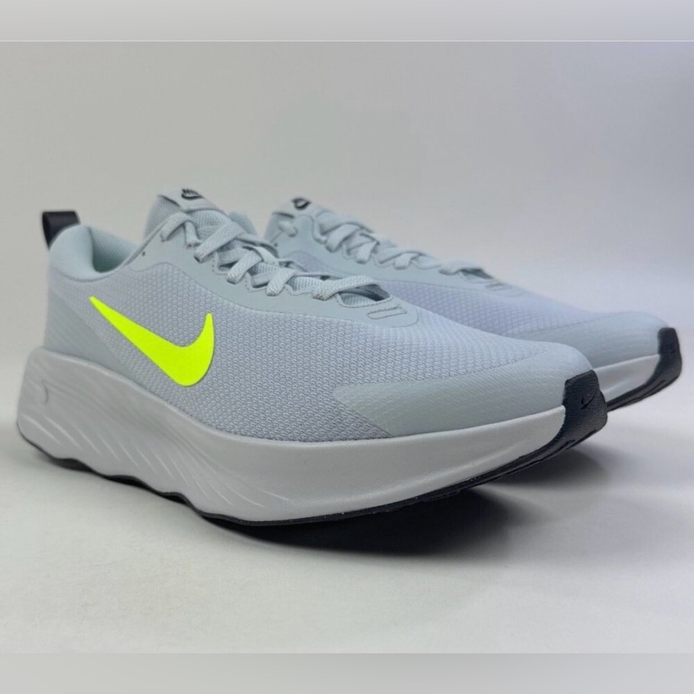 Nike Promina Mens 9.5 Gray Green Volt Athletic Shoes Sneakers Running FV5285-004
